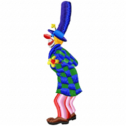 Joker Clowns Embroidery Design 7 Joker Clowns Embroidery Design 7